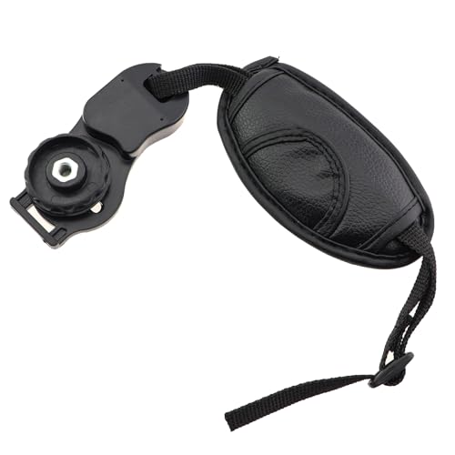 KKUANG DSLR Wrist Strap - Universal Camera Wrist Strap - 35cm/13.78inch - Nylon Plastic - Black - Classic Style