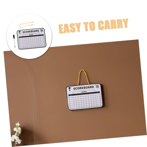 Zerodeko tablero de puntuación golf doble cara 2 pcs miniatura 7