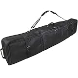 VAXPOT(バックスポット) スキーケース オールインワン 3WAY 【リュック可能 保護パッド入り】 VA-3291 BLK L(180cmまで)