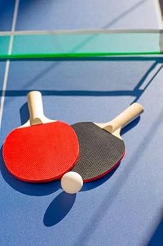 Table Tennis Racket Set for Kids with 2 Paddles and 2 Balls - Indoor & Outdoor Sports Toy