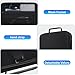 BOVKE Hard Travel Case for Canon SELPHY CP1300 / CP1500 / CP1200 Compact Photo Printer, Portable Instant Print Camera Storage Holder Bag, Mesh Pocket fits Canon Color Ink, Cables, Black (Case Only)