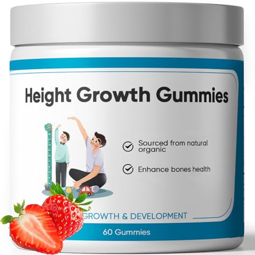 SPEORARY Heightener Gummies with Vitamin C Vitamin D Calcium & Ashwagandha 60 Gummies