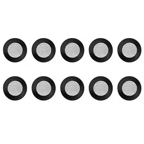 Mdingbao-�V�[�����b�V���[ Rubber Gasket With Net 3/4" Shower Head Filter Plumbing Hose Seal Faucet Replacement Part Washer,10pcs ��������Ƒϋv