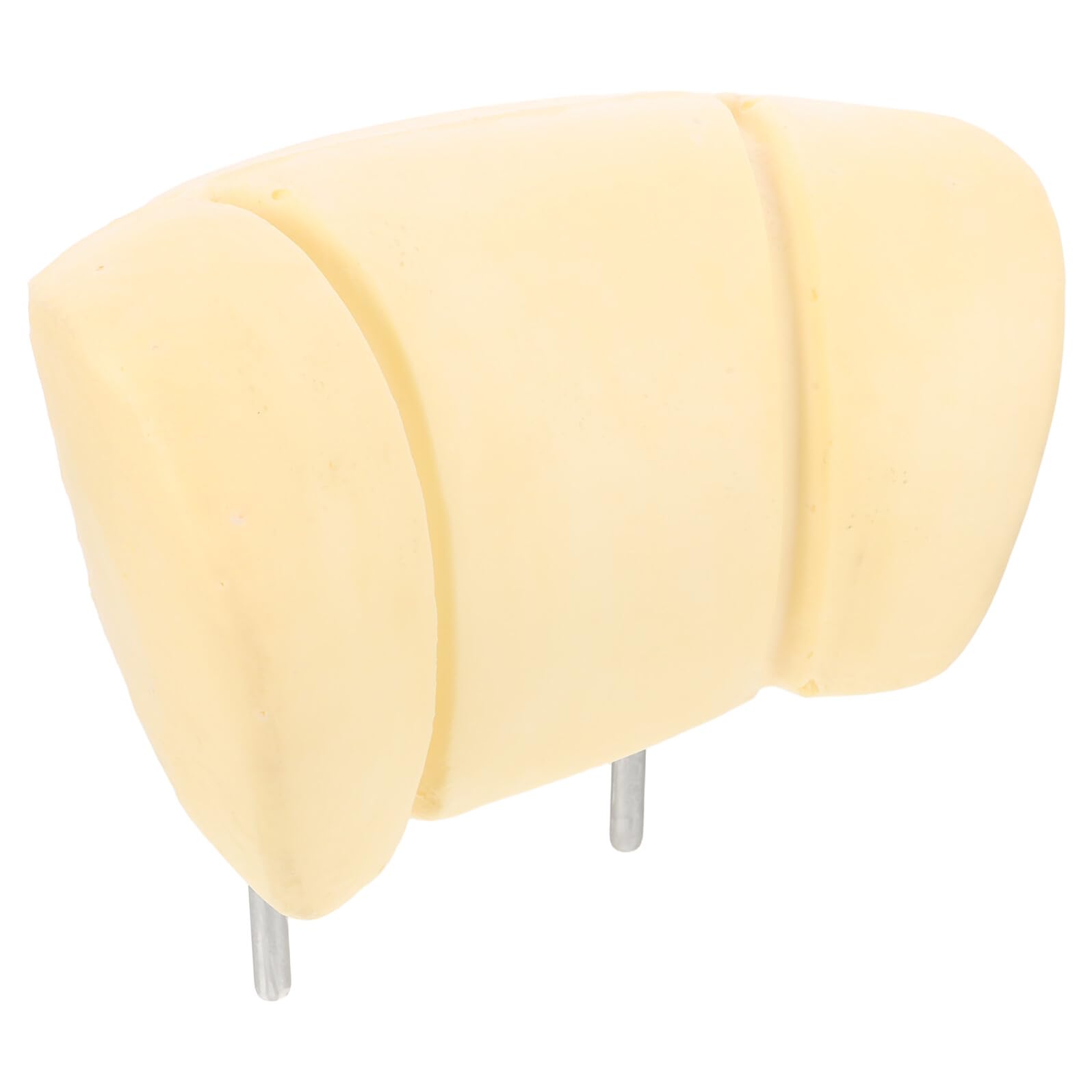 NUOBESTY Coussin D’Appui-Tête en Mousse de Rechange pour Siège de Voiture et Camping-Car Insert Ergonomique Tube en Fer Soudé sans Housse Confortable et Solide Adapté aux Déplacements