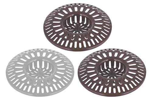 Colador para bañera y lavabo 3 unidades