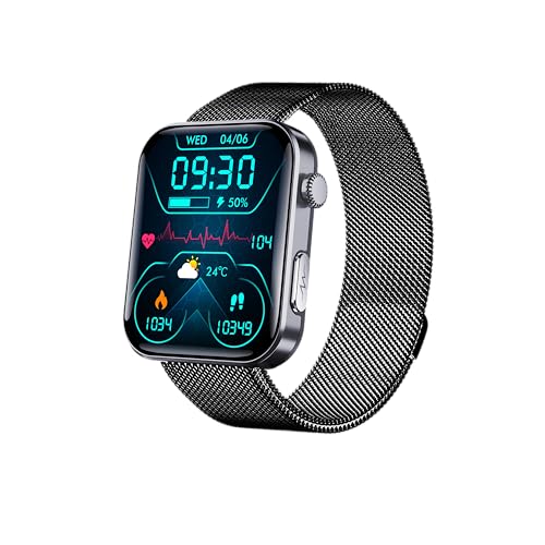 Healthy smart management watch,2.10HD Screen,With ECG, BMI, HRV, sleep other data monitoring. A watch with one-touch SOS function and fall detection,for health-conscious and fitness enthusiast