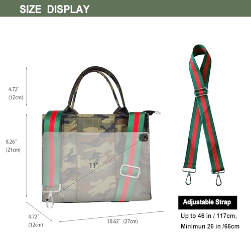 Image of Dyalsa Tote Bags for Women, Canvas Handbag Tote Purse Crossbody Bags with Zip Casual Shoulder Bags for Work and Travel