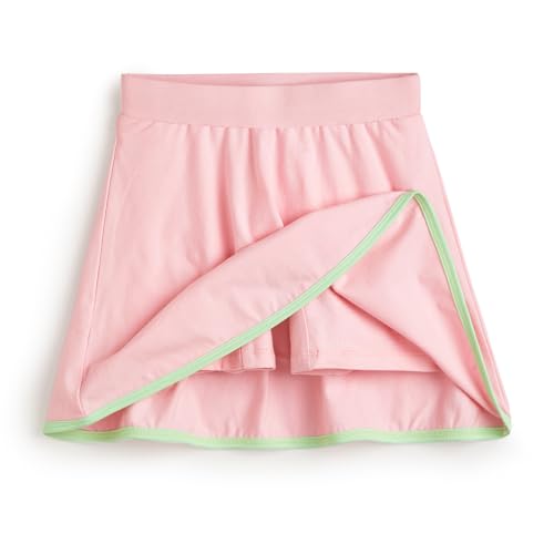 Image of YouGotPlanB Cotton Skater Skirt for Girls | Pack of 1 | Ages 3-16 Years | Attached Inner Shorts | Ideal for Sports & Play