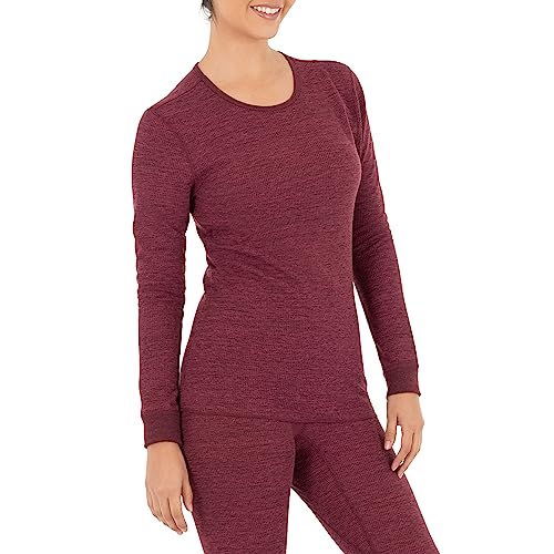 Image of Fruit of The Loom Womens Micro Waffle Premium Thermal Underwear Tee Shirt