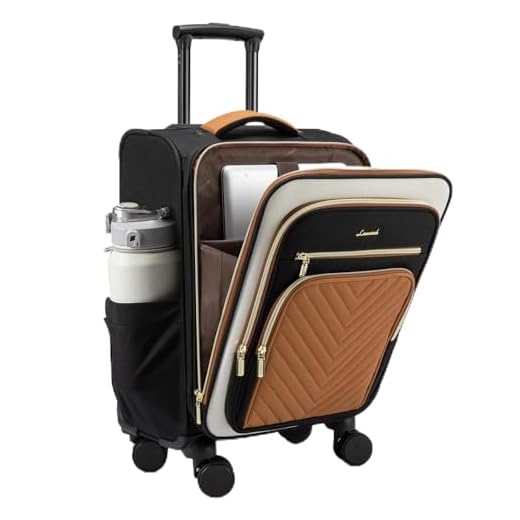 20 Inch Carry-On Luggage with Wheels