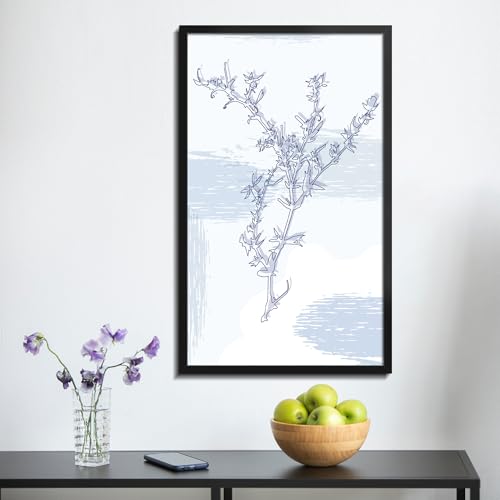 Image of LaVie Home 14x22 Picture Frame for Wall Display, 14x22 Black Picture Frame with HD Plexiglas, 14 x 22 Poster Frame 1 Pack, Display Frame for Vertical or Horizontal, Classic Collection