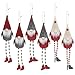 Baiyao 6pcs Gnomo Svedese Di Natale Ornamenti Per Bambole Di Babbo Natale, Tomte Elfo Natalizio Con Gambe Lunghe, Gnomi Appesi All'albero Di Natale Decorazione Natalizia Gnomo