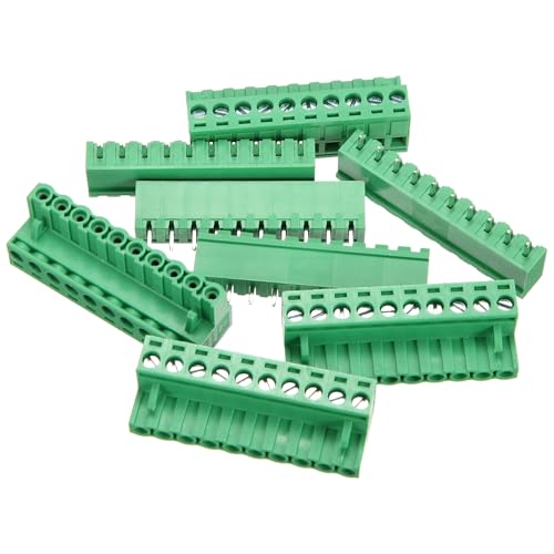 Connecteur à 10 broches 5,08 mm MECCANIXITY pour circuit imprimé lot de 4