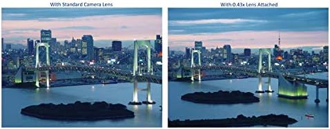 New 0.43x High Definition Wide Angle Conversion Lens for Sony Cyber-Shot DSC-RX100 VII (Includes Lens Adapter) image 5