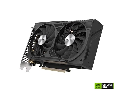 Image of GIGABYTE GeForce RTX 4060 Ti WINDFORCE OC 16G Graphics Card, 2X WINDFORCE Fans, 16GB 128-bit GDDR6, GV-N406TWF2OC-16GD Video Card