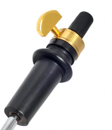 1pkg Ebony 4/4 Cello Endpin Parts Strong Durable Cello