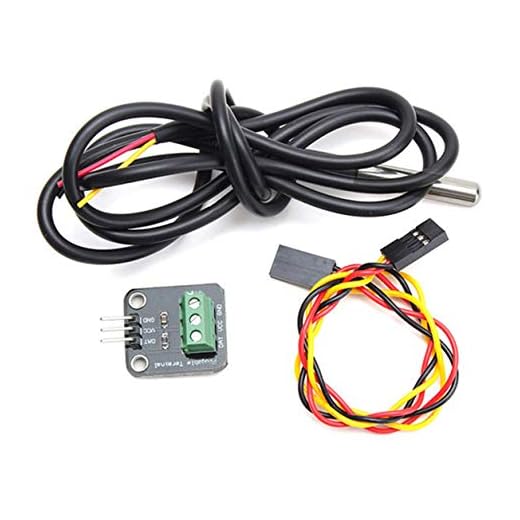 Adaptermodul, Dsmodule, 3Pin -kabel, Ny termometermätare Temperatursensor Sondmodul Lämplig för Raspberry Pi -tillbehör