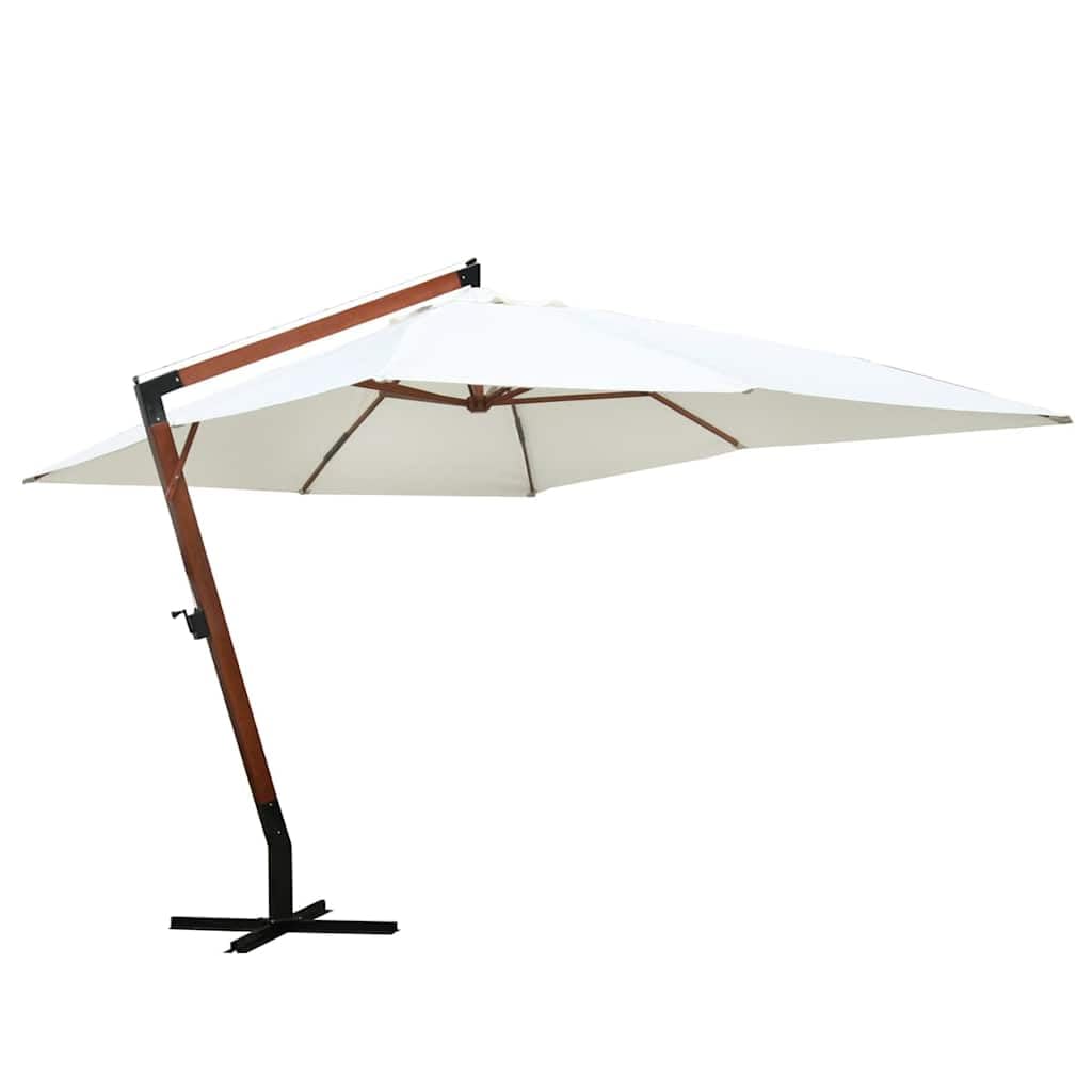 Biały parasol 300x400 cm