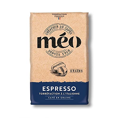 MEO - Café Espresso Grains 1Kg - Lot De 2