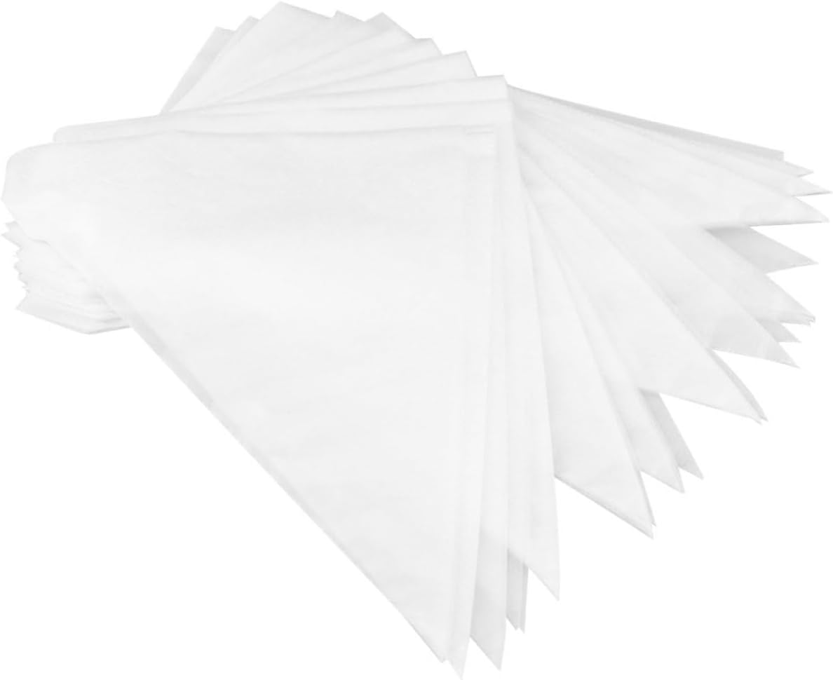 200pcs Disposable Pastry Bags Burst Decorating Icing Bags for Cookie and Cake Decorating Pe Piping for Easy Baking