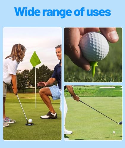 Image of 28 Pcs Golf Tees, Mixed Sizes Plastic Golf Tees, Durable Golf Accessories for Men, Golf Tees for Practice, Golf Kit with Multiple Heights (70mm to 25mm)