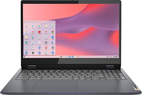 Lenovo Ideapad 2023 Newest Flex X360 Chromebook Spin 2-In-1 Convertible Laptop Business, Intel Celeron N4500 Processor, 15.6" Fhd Ips Touchscreen, 4Gb Ram, 64Gb Emmc,Wifi 6, Chrome Os+Marxsolcables #TOP1