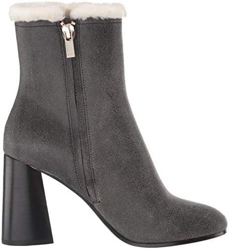 Joie Women's Lorring Shearling Ankle Boot, Black, 7.5 Medium US | Image 5