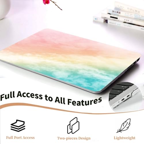 Funda MacBook Pro 16 pulgadas compatible con modelos A2991 A2780 A2485 con teclado 5