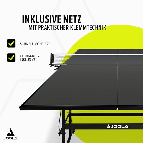 Variante de JOOLA mesa de ping pong Negra 274 x 152,5 x 76 cm