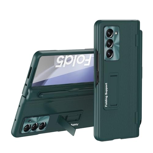 Coque Galaxy Z Fold 7 verte idéale pour travailler en déplacement avec stylet S