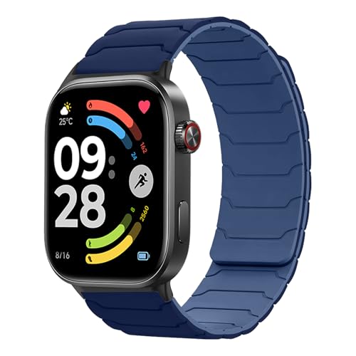 [KiimLaa] �V���R���o���h Xiaomi Redmi watch 6 / Redmi watch 5 / 4 / Xiaomi band 9 pro/band 8 pro�Ή� ���v�x���g �}�O�l�b�g�� ���C�o���h �X�}�[�g�E�H�b�` �����o���h ����