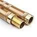 Bamboo Flute Dizi Traditional Handmade Chinese Musical Instrument Vintage Dizi (Key E)