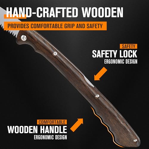 ALDIPRO Wenge Wood Handle Saw