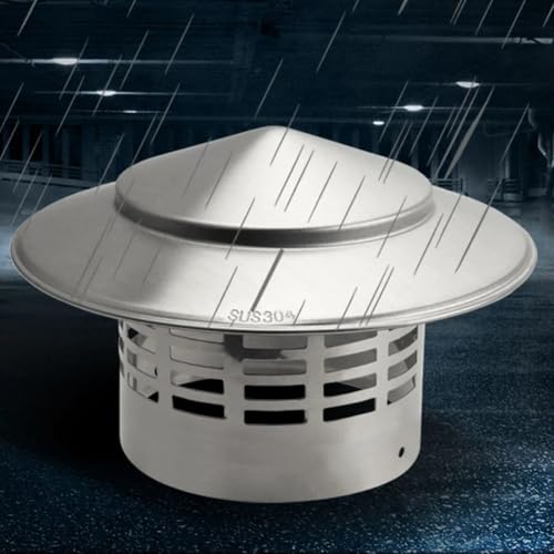 Bouchon de cheminée inox évite l'infiltration d'eau du conduit - 7