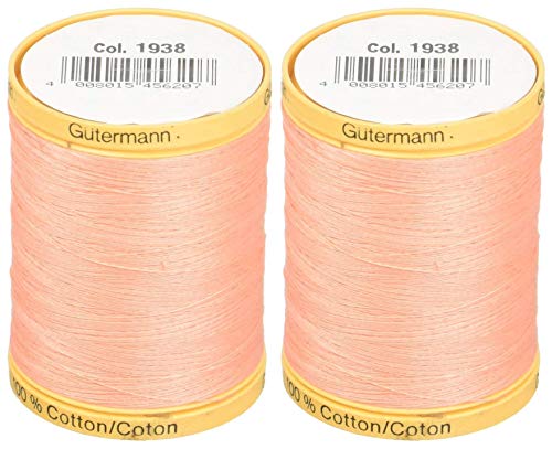 Gutermann Hilo de Algodón Natural 2-Pack 876 Yardas miniatura 1