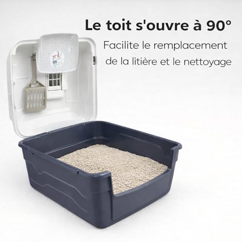 Miniatura 6 de Aimé - Caseta Para Inodoro Para Gato 1,36 Kg