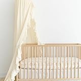 Crane Beige Ruffled Baby Crib Canopy - 118
