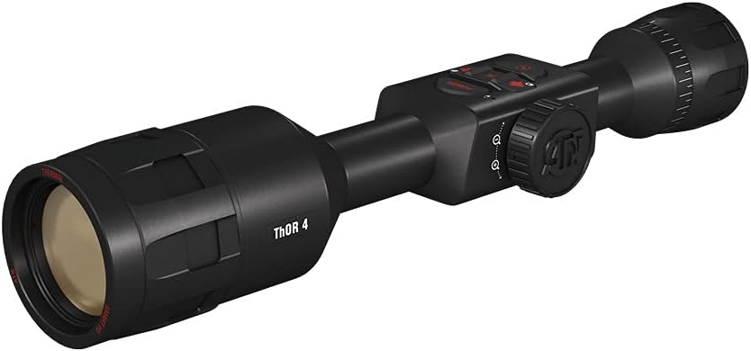 ATN Thor 4 Thermal Scope w/Video rec in HD, Smooth Zoom, Bluetooth and Wi-Fi (Streaming, Gallery & Controls)
