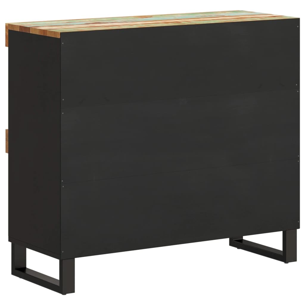 Hothingwell Szafka boczna 85x33x75 cm z litego drewna