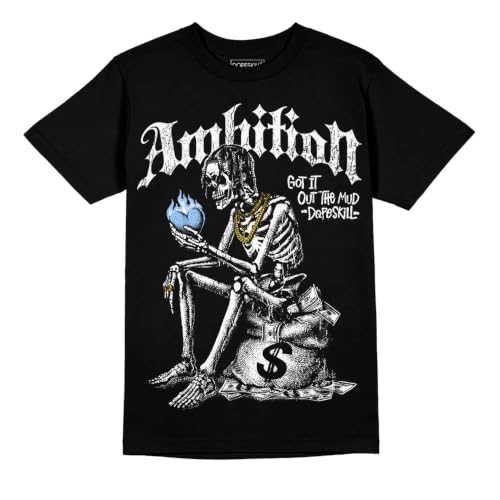 Image of DopeSkill Graphic Tee Streetwear Hip Hop Hypebeast Street Style Unisex T-Shirt Sneaker Colour Matching Shirts Horror Skeleton