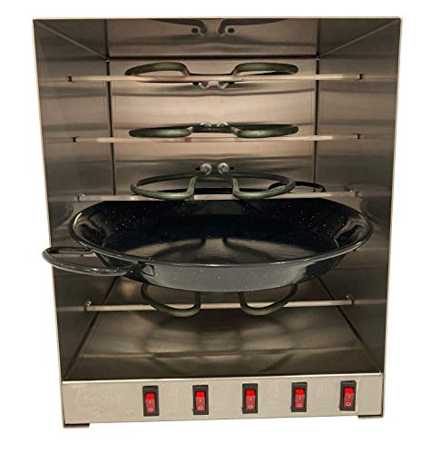 Paellero eléctrico profesional hasta 4 paellas de 32cm