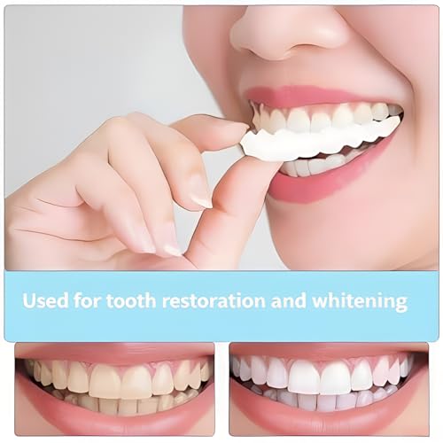2 Pairs of Smiling Products Comfort can be Adjusted Freely, which can Quickly Restore self-Confidence. Adults can use The Upper and Lower Suits.