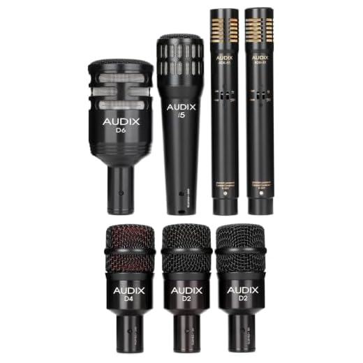 Audix DP7 Professional 7-Piece Drum Microphone Package