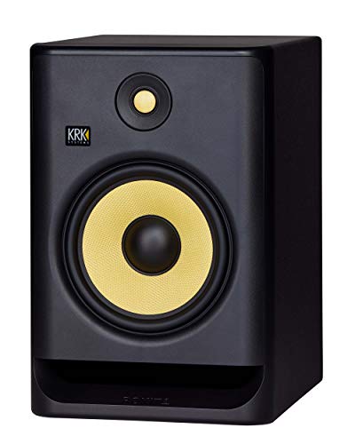 Krk Rp8 Rokit 8 G4 Professional Bi-Amp 8" Powered Studio Monitor, Black (Rp8G4) #TOP1