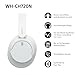 Sony WH-CH720N Kabelloser Bluetooth-Kopfhörer mit Noise Cancelling - bis zu 35 Stunden Akkulaufzeit und Schnellladefunktion - Weiß