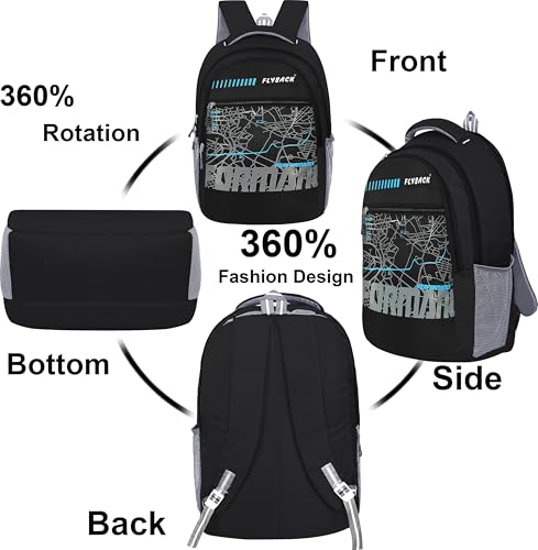 Image of Large 40 L Laptop Backpack Unisex Bag Office /School /College /Business 50 50