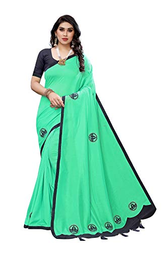 Sari en soie indienne Dola vêtement ethnique femme avec haut non cousu