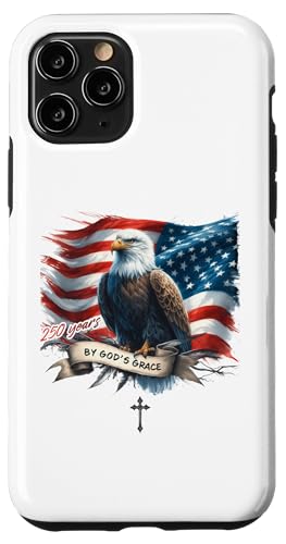 250 Years by God's Grace Family 1776-2026 Birthday American �X�}�z�P�[�X iPhone 11 Pro �p