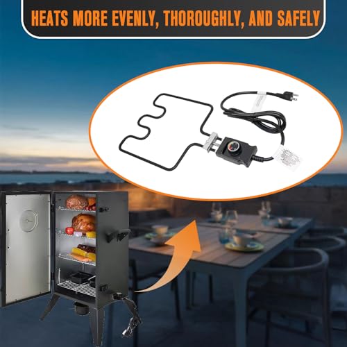 1500 Watt Heating Element Compatible with Masterbuilt Electric Smoker and Grill, Heating Element with Adjustable Thermostat Cord Controller for Masterbuilt Smokers & Turkey Fryers by GDHSWJ - Image 5