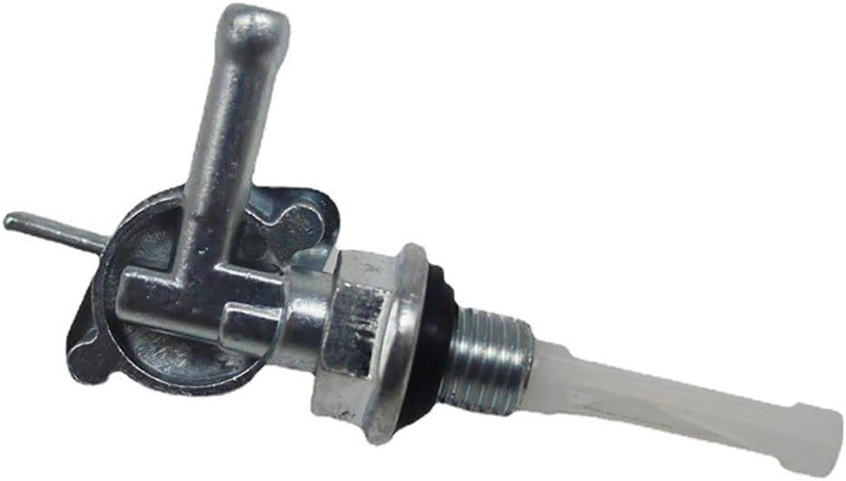 Inline Fuel Tank Tap Valve, 7mm Fuel Tank Petcock On-Off Switch for 50cc 70cc 90cc 110cc 125cc ATV Pit Quad Dirt Bike M10 X 1.25